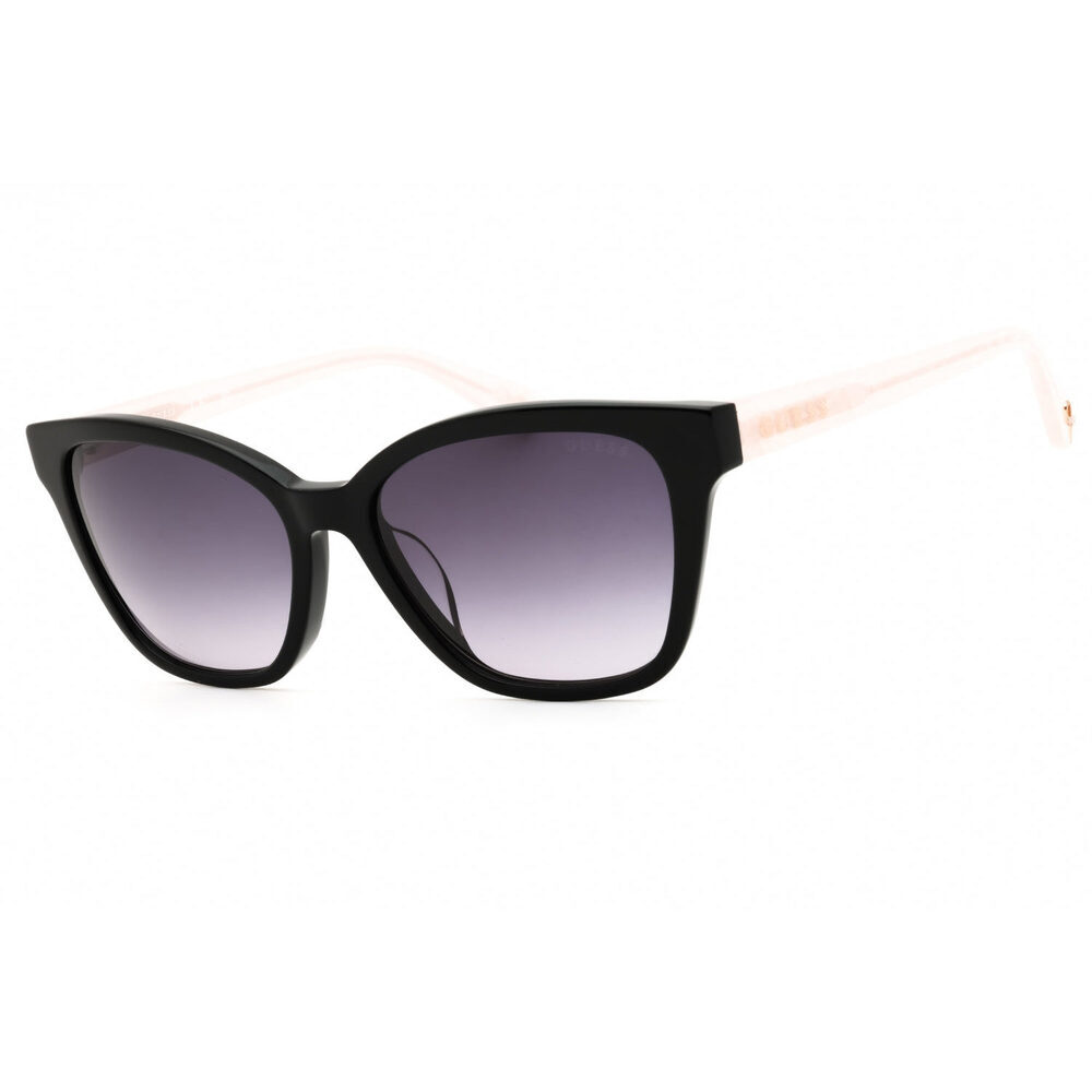 NWT Guess GU00164 H 01B Black Rectangle Sunglasses 56mm